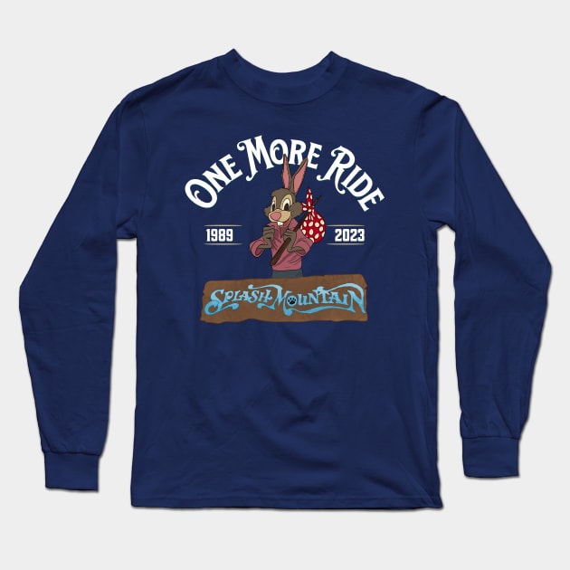 Splash mountain ride Long Sleeve T-Shirt by Polynesian Vibes